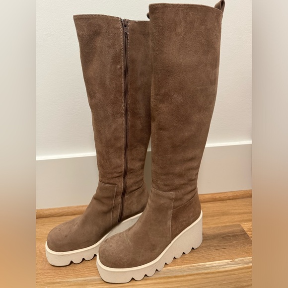 🤎Free People Alexi wedge tall boot 🤎 - Picture 3 of 5